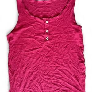 Shein red tank top with
